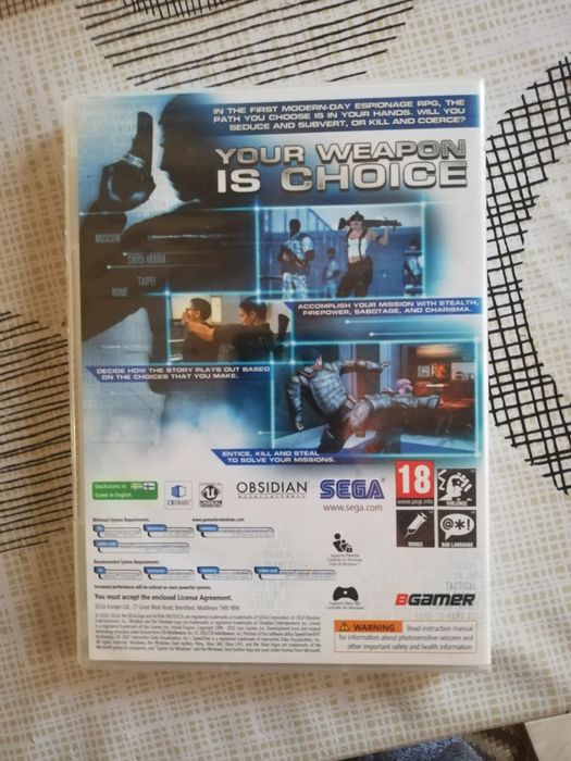 Jogo Alpha protocol PC