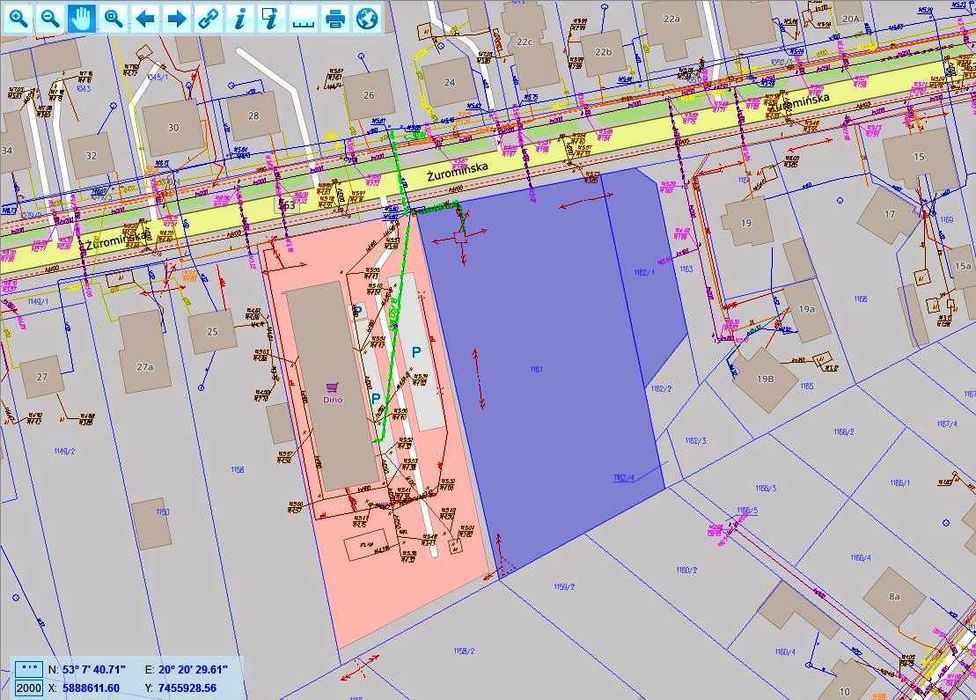 OKAZJA DEWELOPERSKA - Handel - Usługi- Działka Inwestycyjna - 3 683 m² - Mława – pohled 5