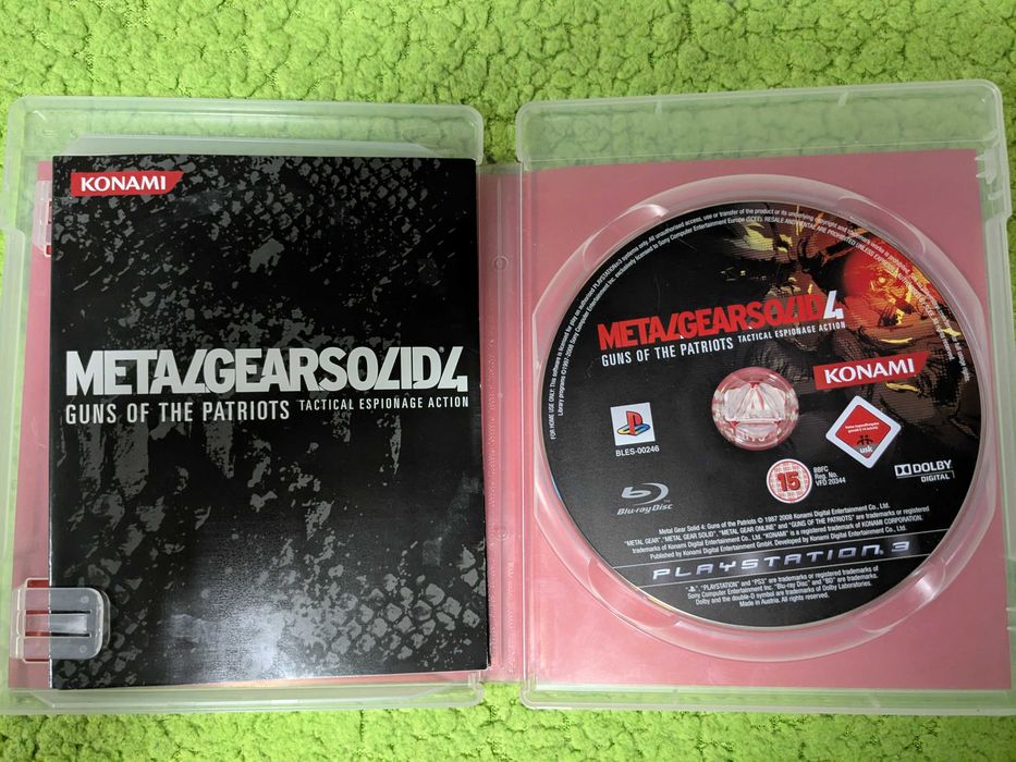 PS3 Metal Gear Solid 4