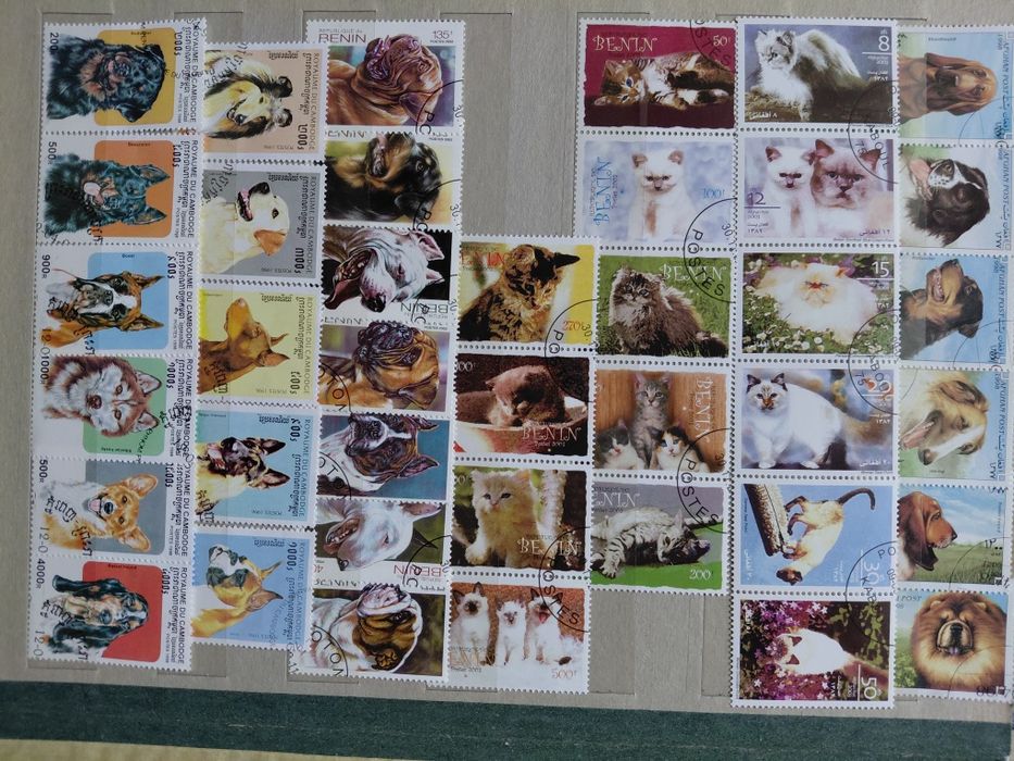 Марки поштові.Фауна. 31 серія, 204 марки.