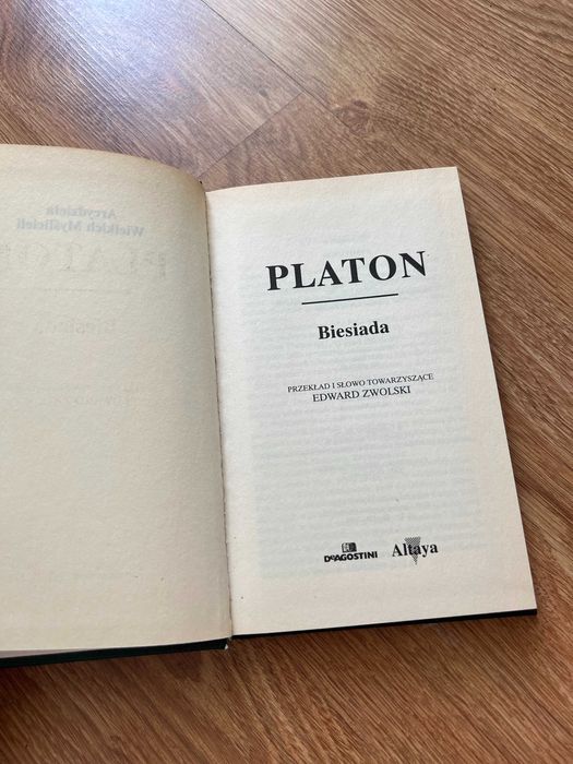 Biesiada, Platon, Arcydzieła Wielkich Myślicieli