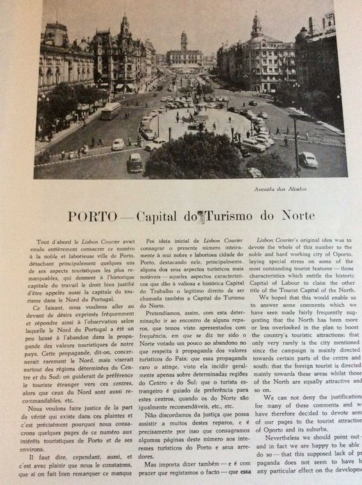 Lisbon Courier, Revista Transatlântica de Turismo Aéreo, 1963.
