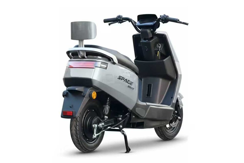 Електроскутер SPACE ROCKET 1000W, 72V, 20Ah, сірий / Купити електроскутер