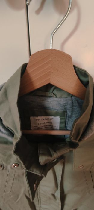 Kurtka płaszcz parka dla dziewczynki r. 140