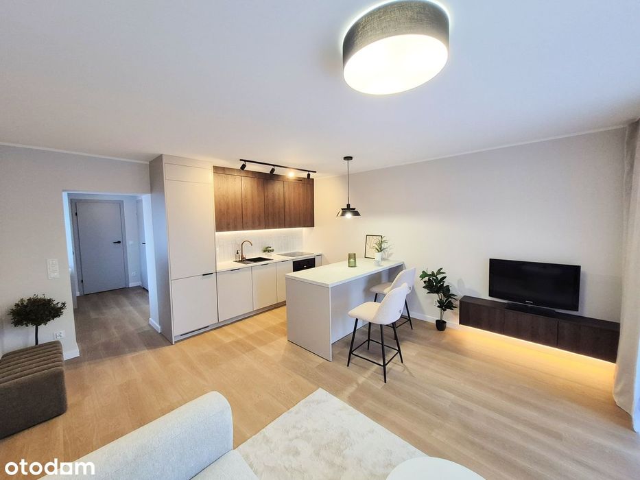 -2Pok-43M2-Po Remoncie -Wysoki Standard-Media Miejskie-Balkon-Piwnica-
