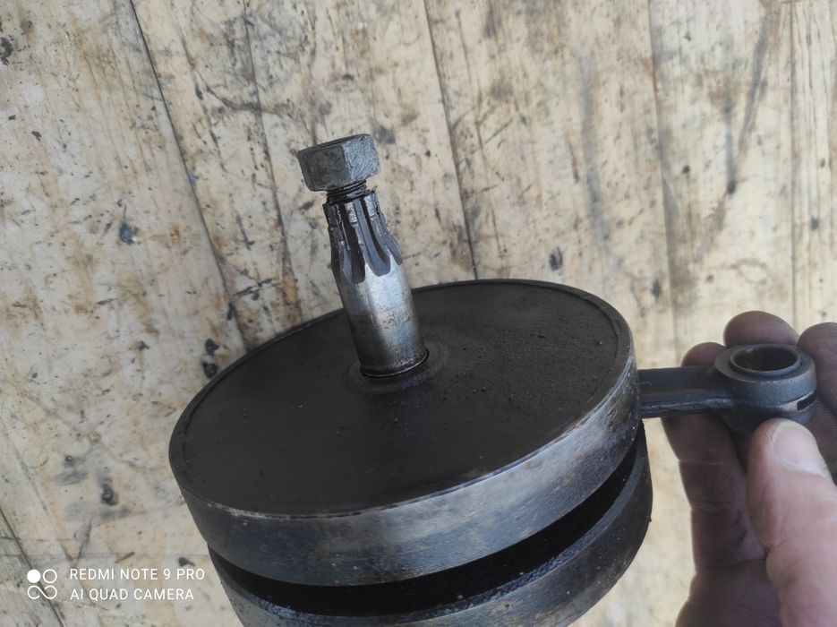 Ładny ZMD wał korbowy shl m06 s06 WSK m150 bez luzu  3.143