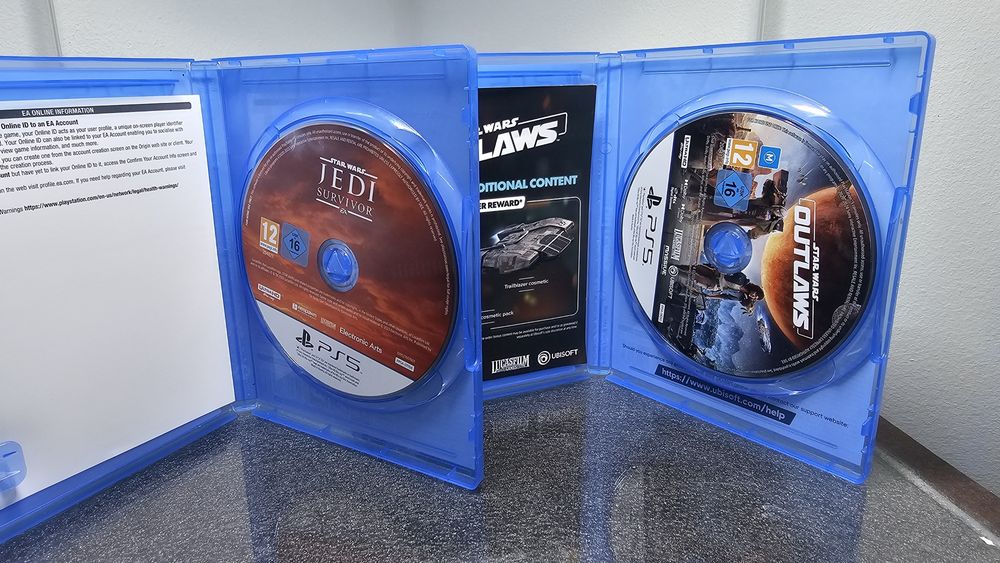 2X Star Wars Jedi Survivor Outlaws PS5 PlayStation 5 Starwars
