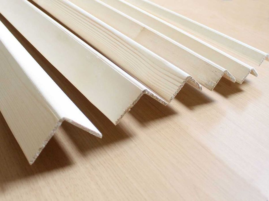 Listwy drewniane wykończeniowe (ćwierć wałki, kątowniki, opaska )