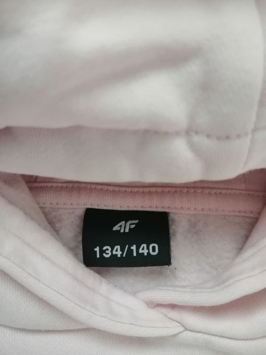 Bluza z kapturem 4F 134/140, koszulka 4F gratis!