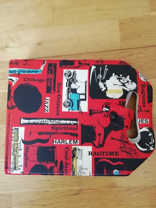 pastas arquivo para 20 discos vinil de 45 rpm cada