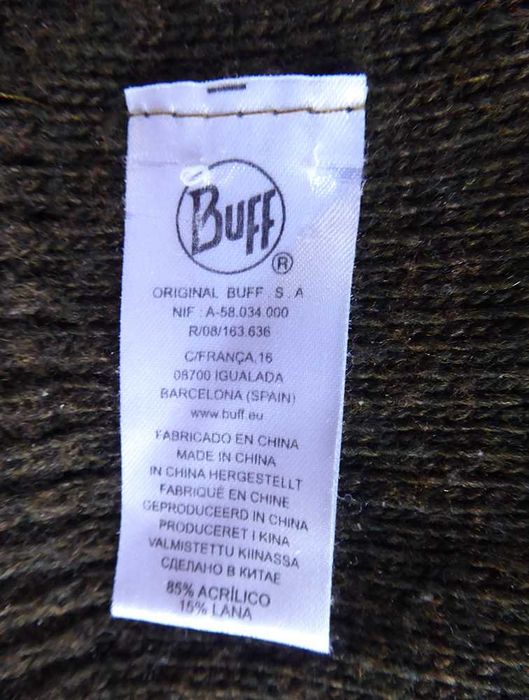 BUFF brązowa czapka zimowa