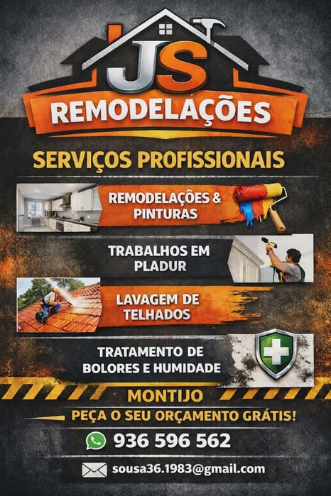 Pinturas, Pladur e remodelações