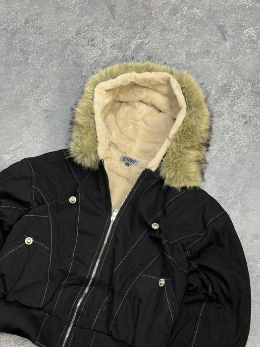 Аляска куртка бомбер чорний пуховик курточка чорна opium archive