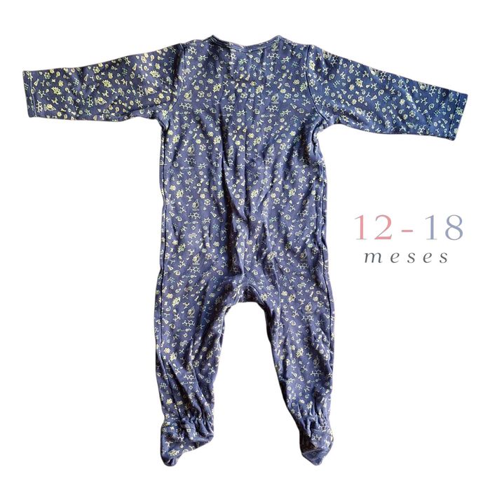 Babygrow Azul Zippy 12-18 meses