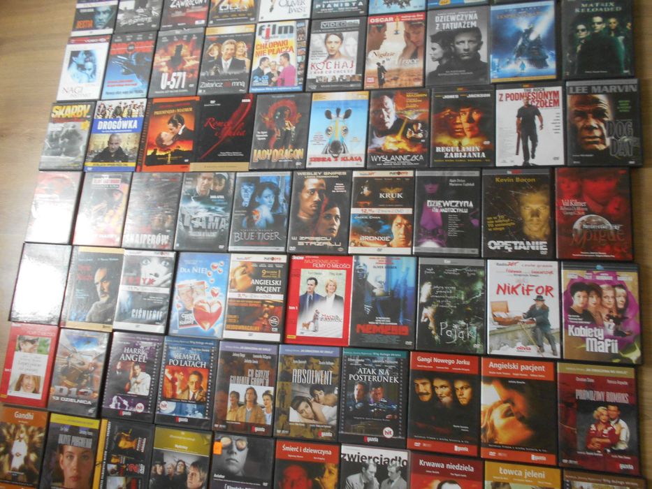 Płyty dvd 100 sztuk