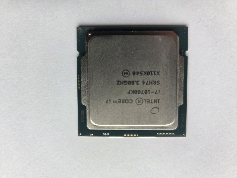 Procesor Intel i7-10700KF 8 x 3,8 GHz gen. 10 LGA 1200 ( Po testach )