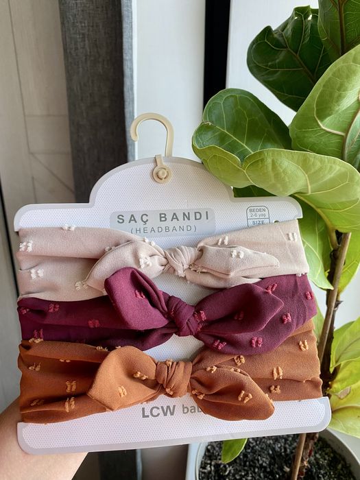 Набір повʼязок для дівчинки повʼязка на голову дл дівчинки