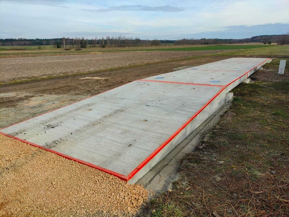 Waga samochodowa 14m 50/60t. Nowa, solidna, na lata użytkowania