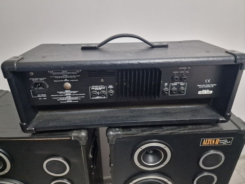 Zestaw dla gitarzysty kolumny estr. +wzm100w