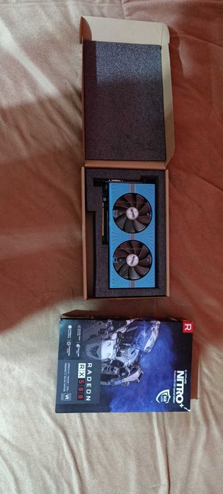 Відеокарта Sapphire Radeon RX 580 8GD5 Special Edition METAL BLUE NITRO+