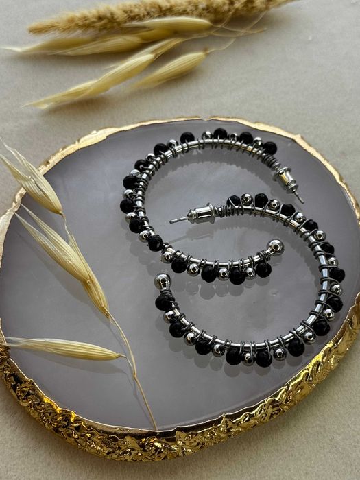 Argolas Radiantes com Contas