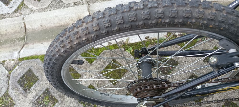 Rowerek Author 20 cali ala BMX z przerzutkami SHIMANO