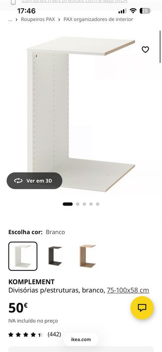 Roupeiro ikea pax