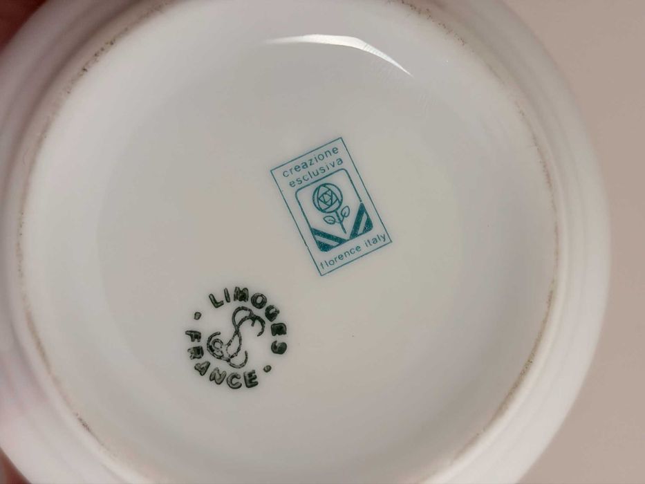 Caixa porcelana Limoges & Florence Italy – 10 cm