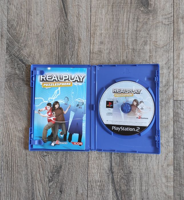 Gra PS2 Realplay Puzzlesphere Wysyłka OLX Gwarancja Pobranie Elbląg