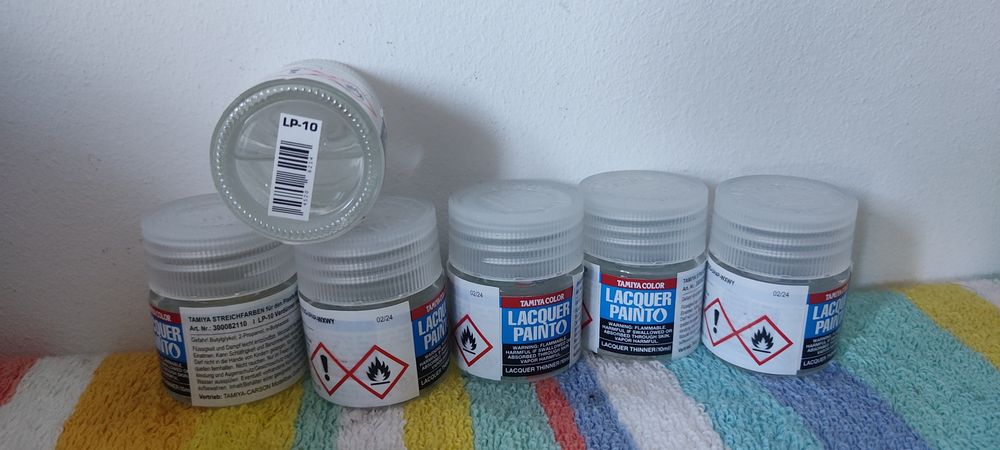 130 Tintas Tamiya Lacquer