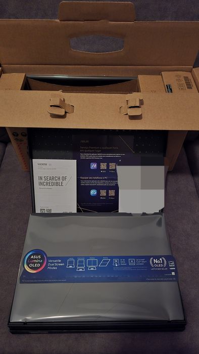 GRANDE OPORTUNIDADE Zenbook Duo OLED UX8406CA (Atenção 2Tb versão 285H, a Melhor) NOVO