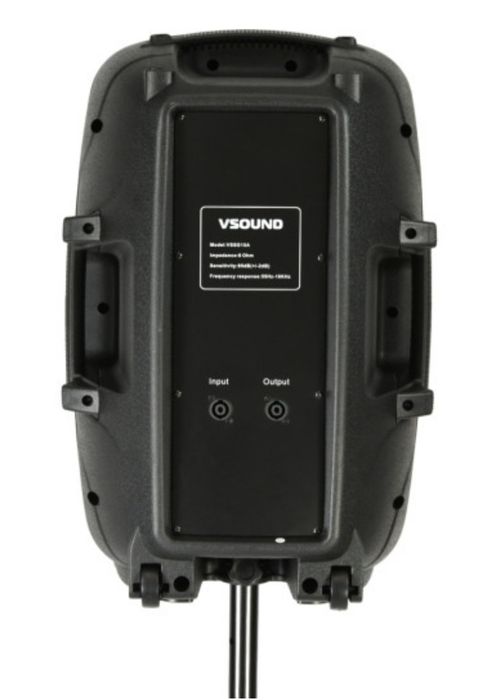 Colunas Ativa e Passiva 2x15 1000W VSOUND