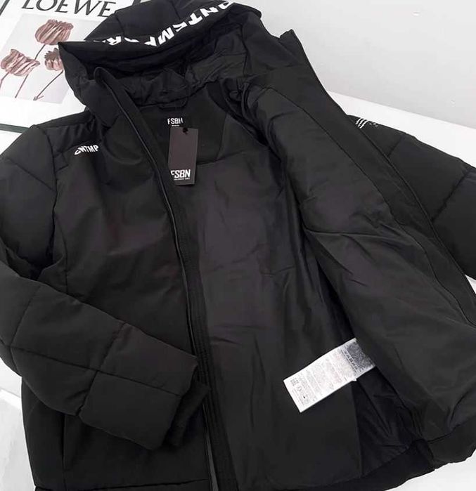 Чоловіча тепла зимова куртка с капюшоном FISHBONE FSBN оригінал