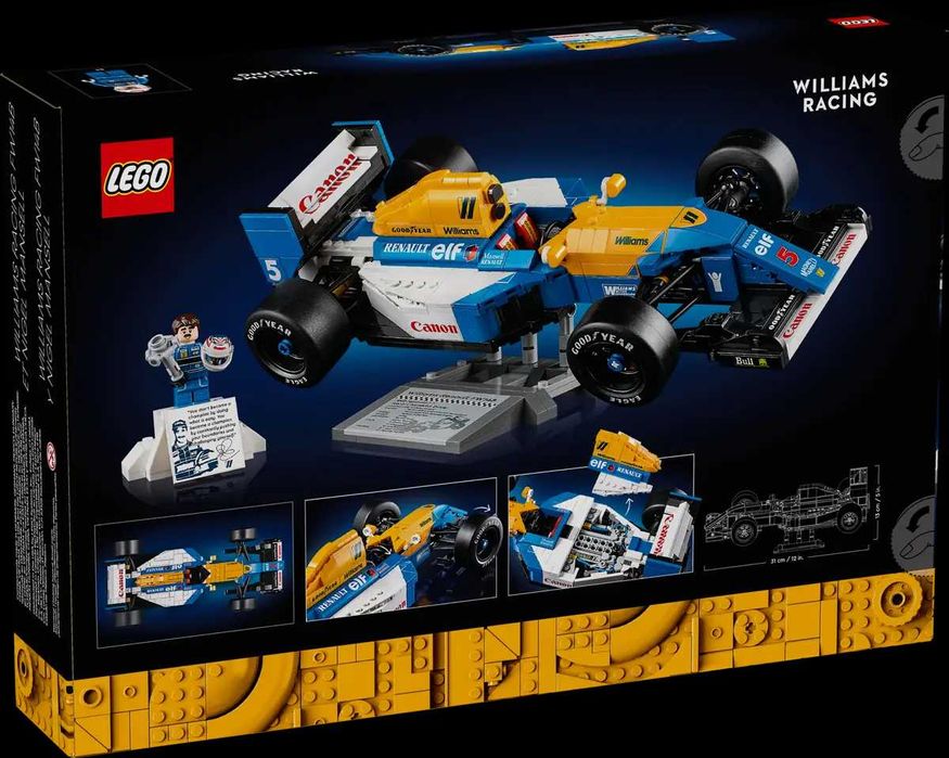 LEGO Icons Williams Racing FW14B e Nigel Mansell - 10353