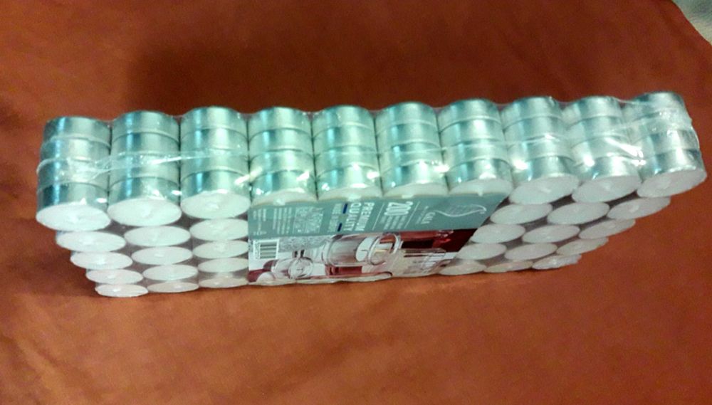 200 чайних свічок-таблеток (Німеччина)