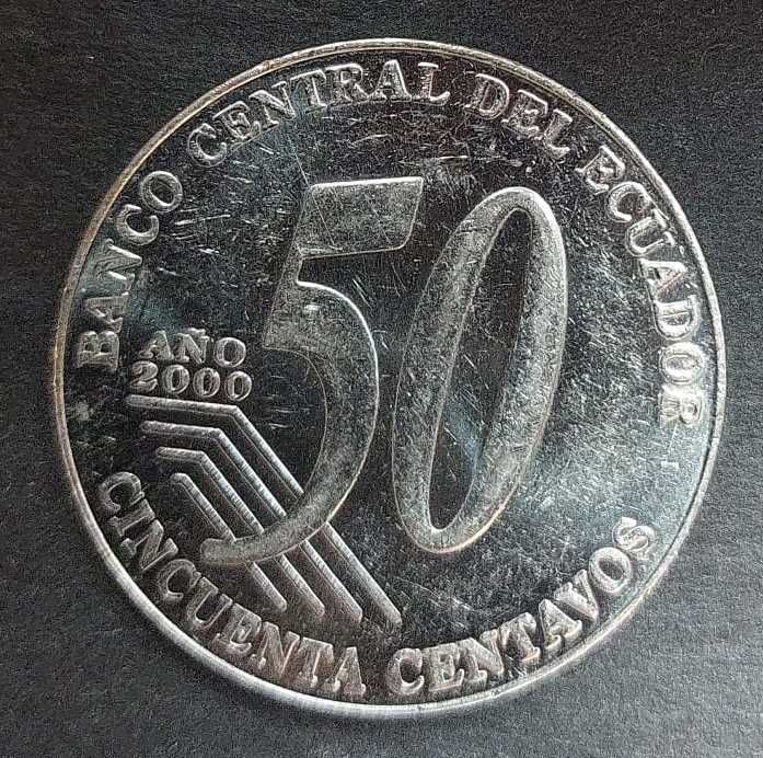 Equador 50 Centavos 2000