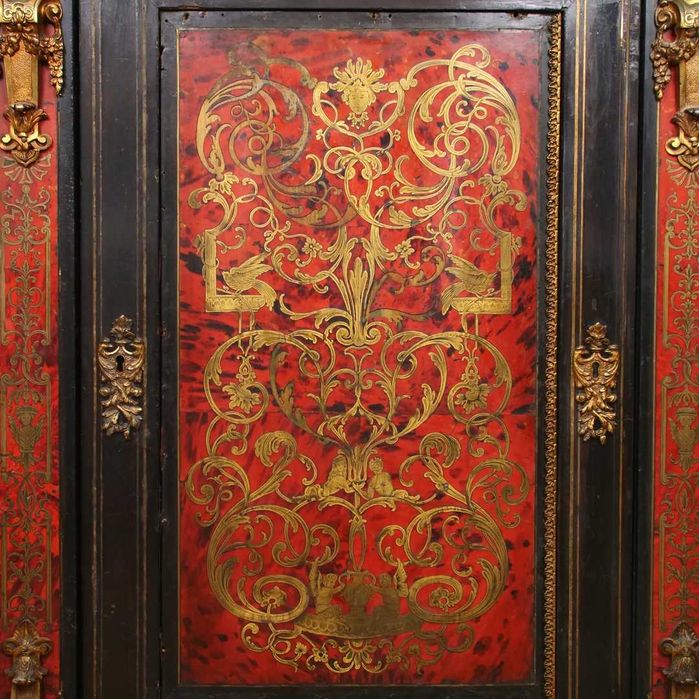 Armário Napoleão III estilo Boulle