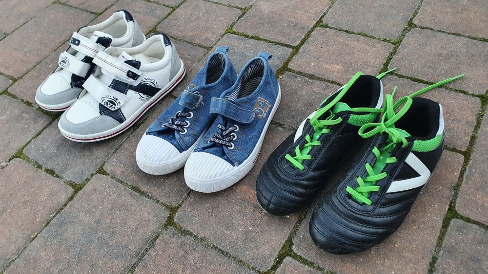 Buty dziecięce, korki, trampki rozmiar 30