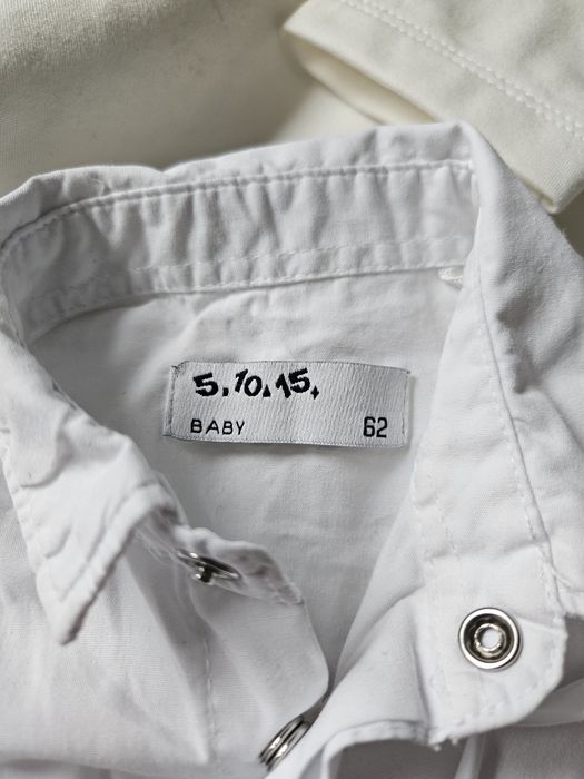 Zestaw na chrzest dla chłopca, komplet, garnitur, koszula