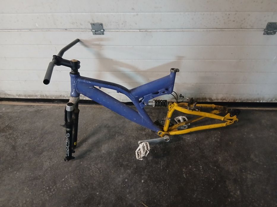 Quadro bicicleta para despachar