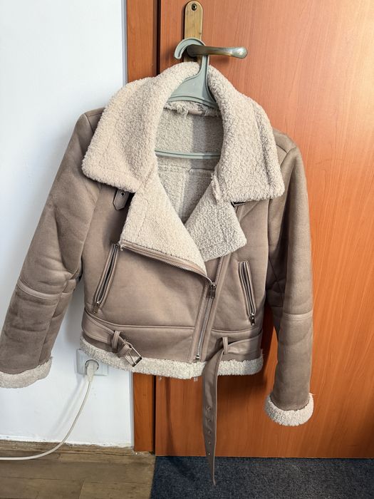 Тепла бежева дублянка