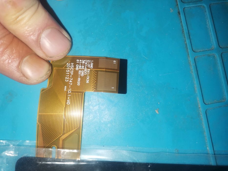 Сенсор для планшета HSCTP-747-10.1-V0 сенсор (тачскрін) чорний