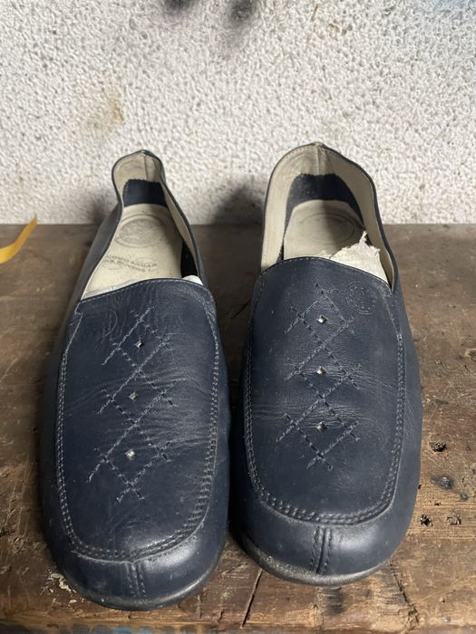 Sapatos senhora de cor azul muito cómodos