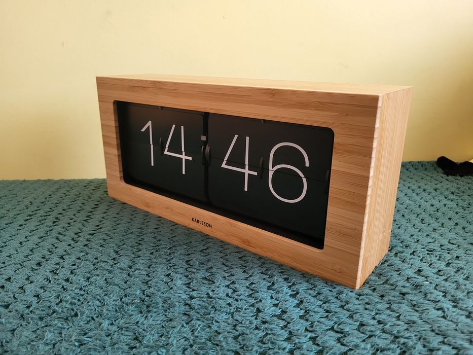 Zegar klapkowy- retro