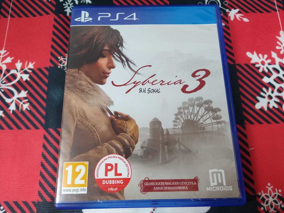 Syberia 3 Ps4 polska wersja dubbing bez rys
