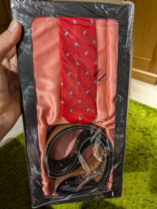 Набір краватка та пояс галстук