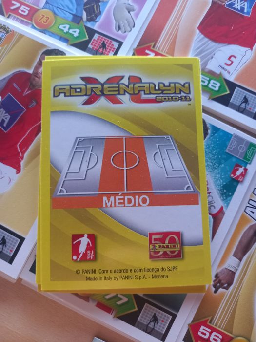 14 cartas/cromos/ Braga Adrenalyn xl 2010-11