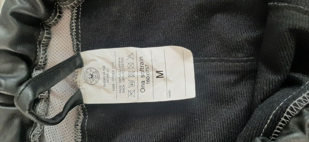 Spodnie ochronne wodoodporne wędkarskie na ryby  roz. M