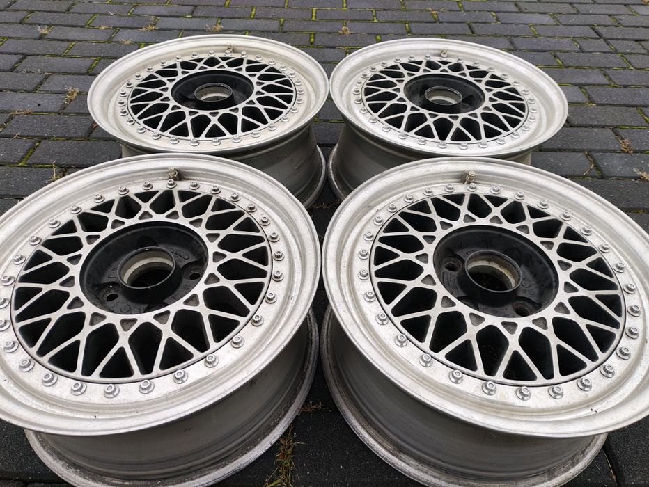 Felgi skręcane BBS RM 012 4x100 BMW E30 VW Polo Golf MK1 MK2 MK3