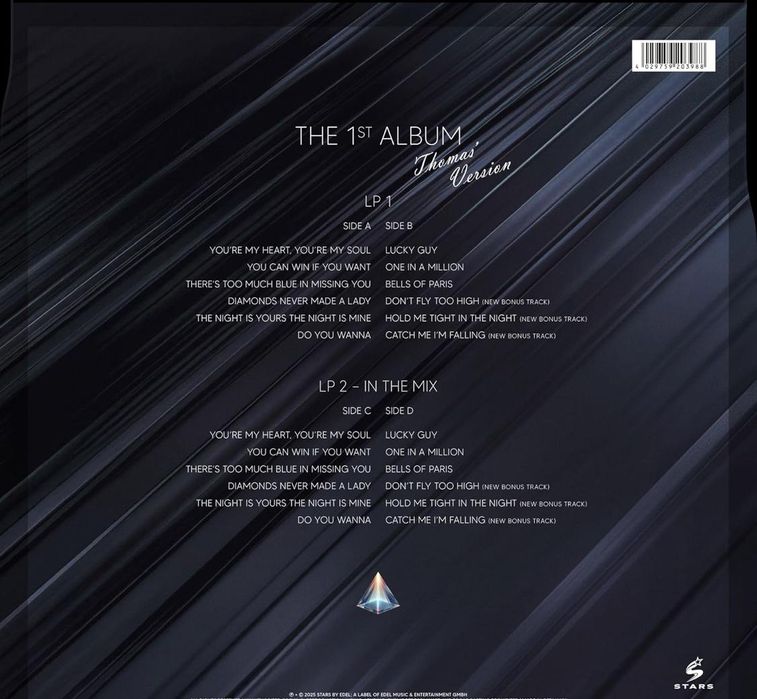 Modern Talking:Тhe 1st Album  sing Thomas Anders 2LP (Вініл)BOX  Новий